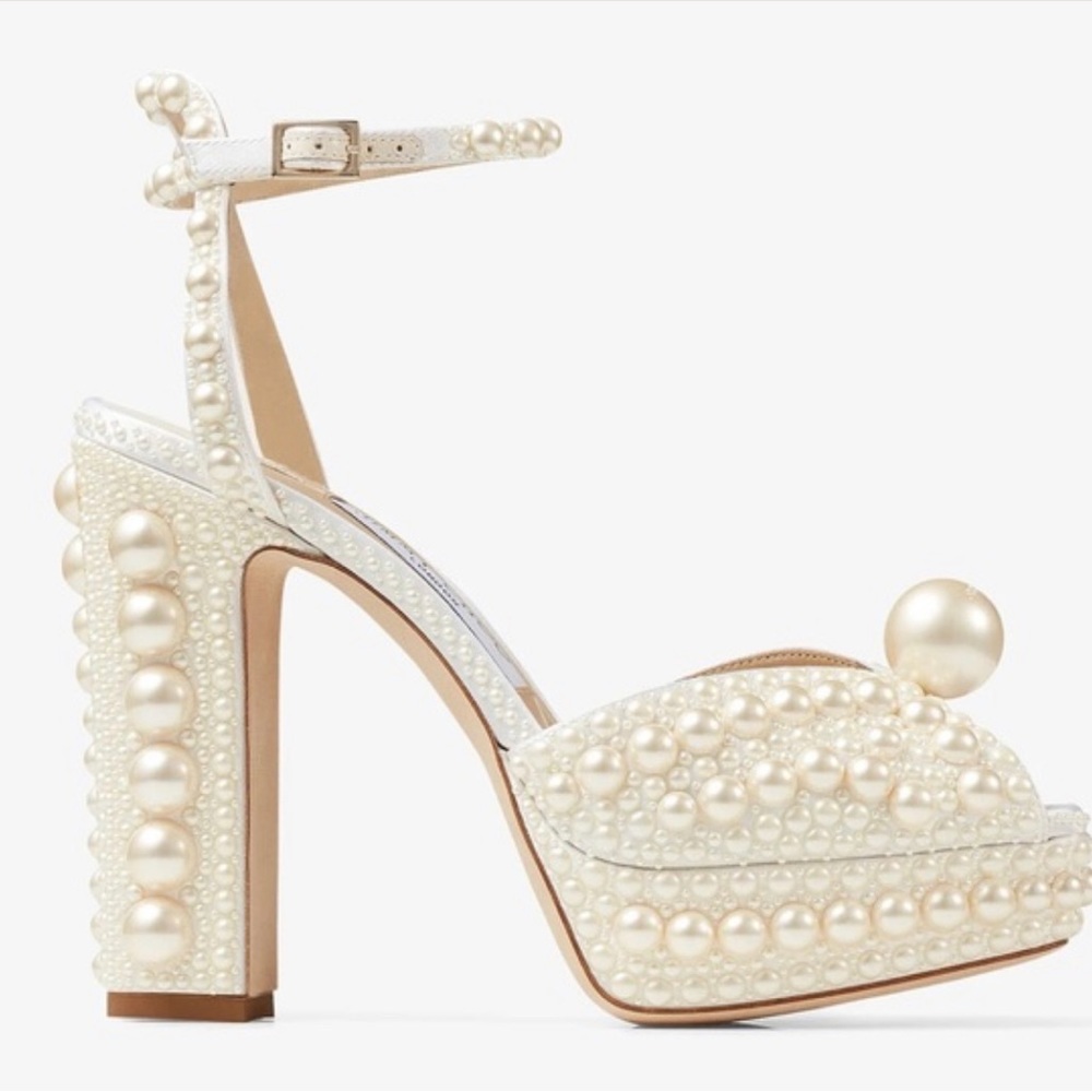 Jimmy Choo Pearl Platform Heels